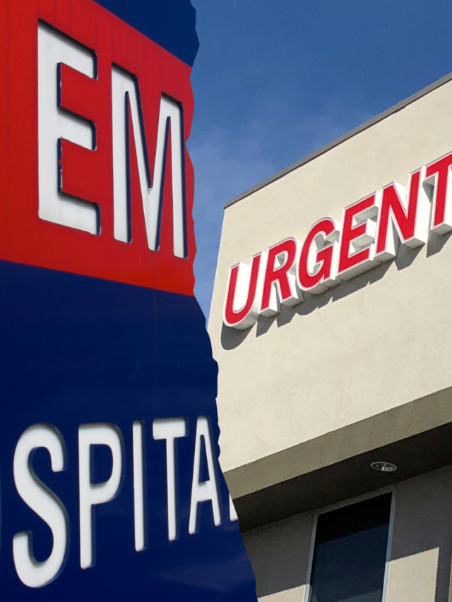The Differences Between The ER And Urgent Care